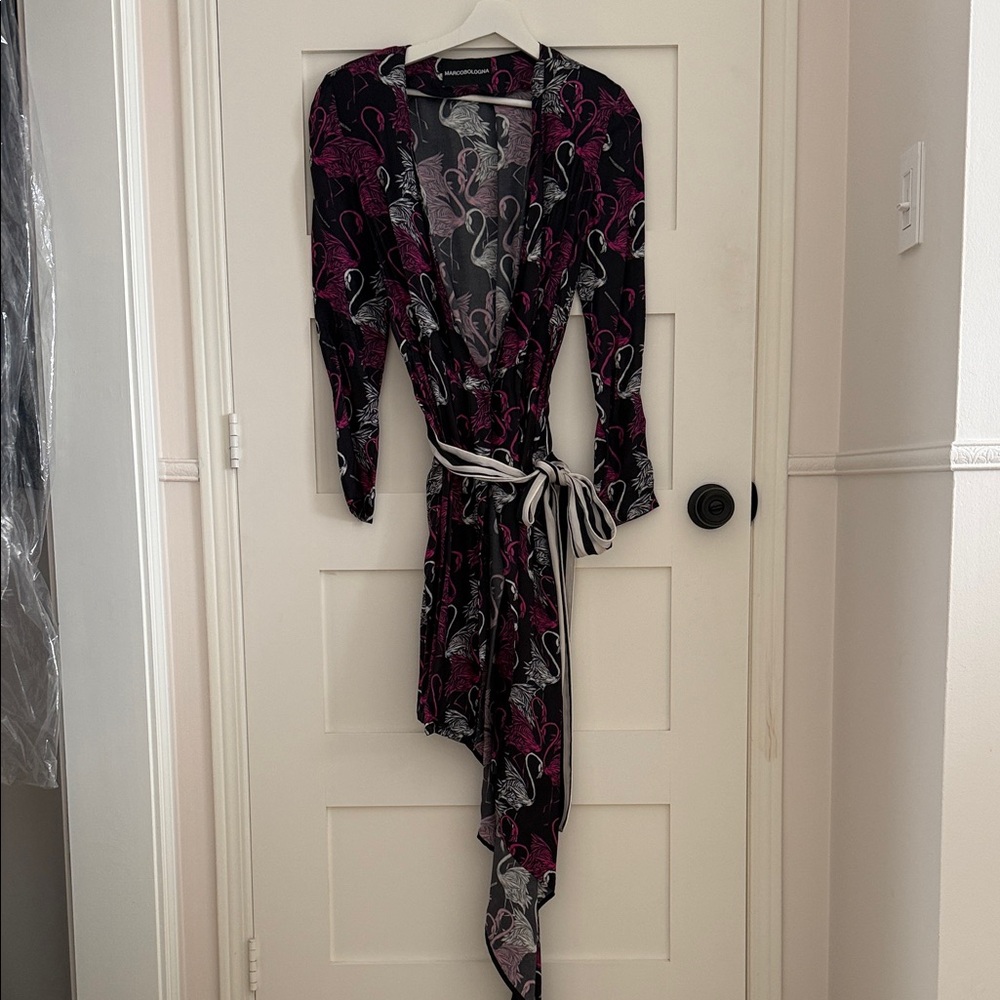 Stylish Black and Pink Dress